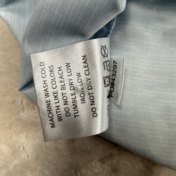 Simms Double Haul Button Up Short Shirt Fishing Pockets UPF 30+ Blue Men's XL - Picture 5 of 8